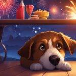 Nasveti za pomiritev psa med ognjemetom