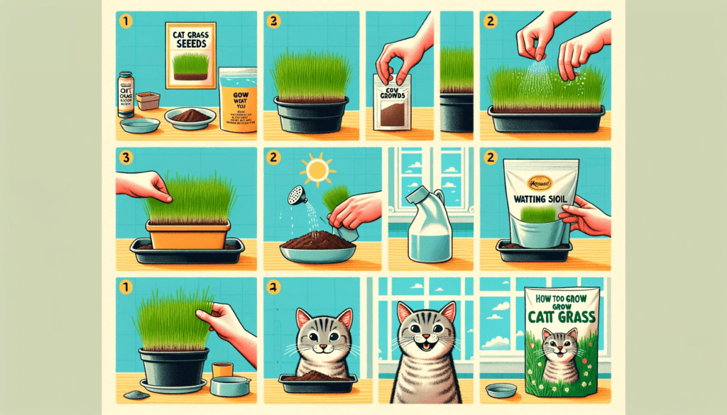 Kako gojiti travo za mačke