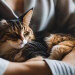 Zakaj mačka leži na meni? Razumevanje vedenja.