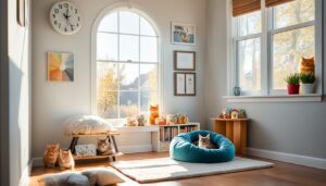 je mačka lahko sama doma