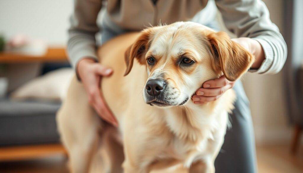 Dvigovanje starejšega psa